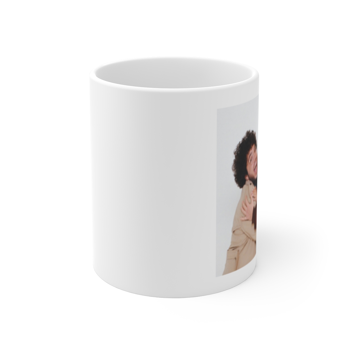 Friends Keep Secrets White Mug - alternate angle 1, merchandise