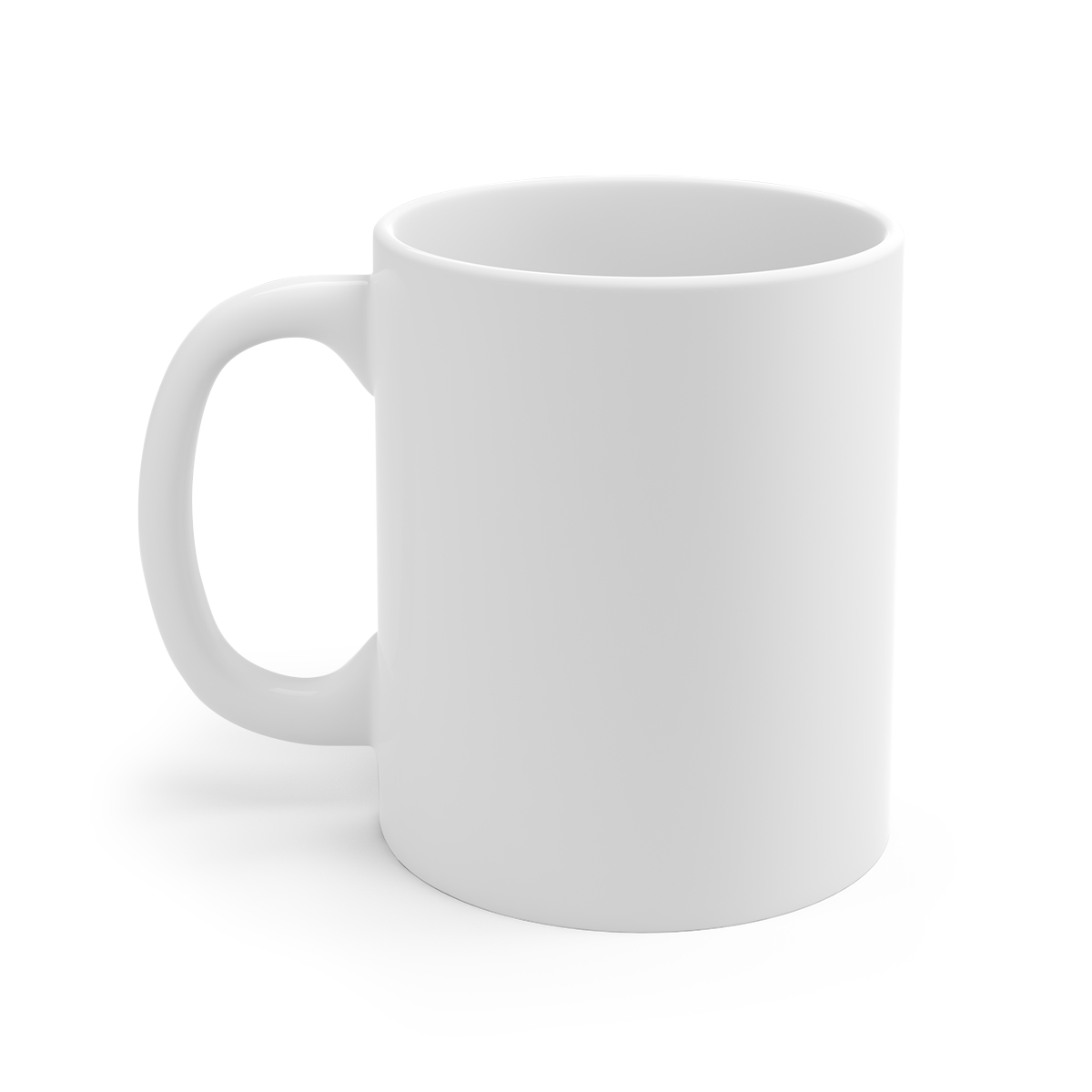 Friends Keep Secrets White Mug - alternate angle 2, merchandise