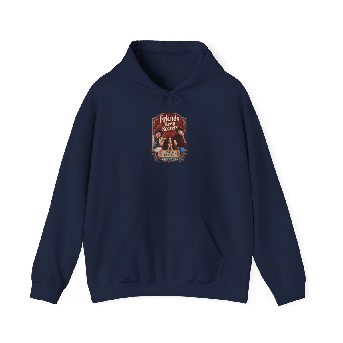 Friends Keep Secrets "Live & Candid." Hoodie - alternate angle 5, merchandise